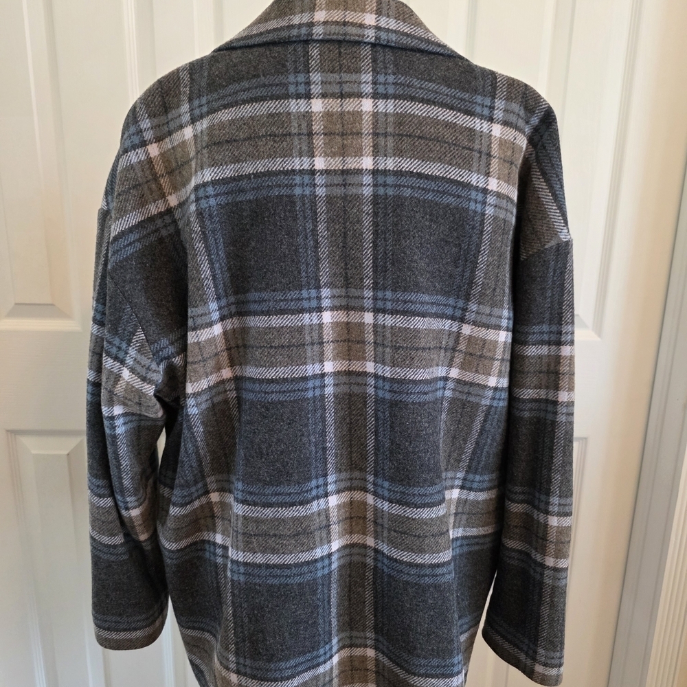 Pendleton Woolen Mills Womens 100% Wool Classic Flannel Blazer Size Petite XL - Picture 6 of 14